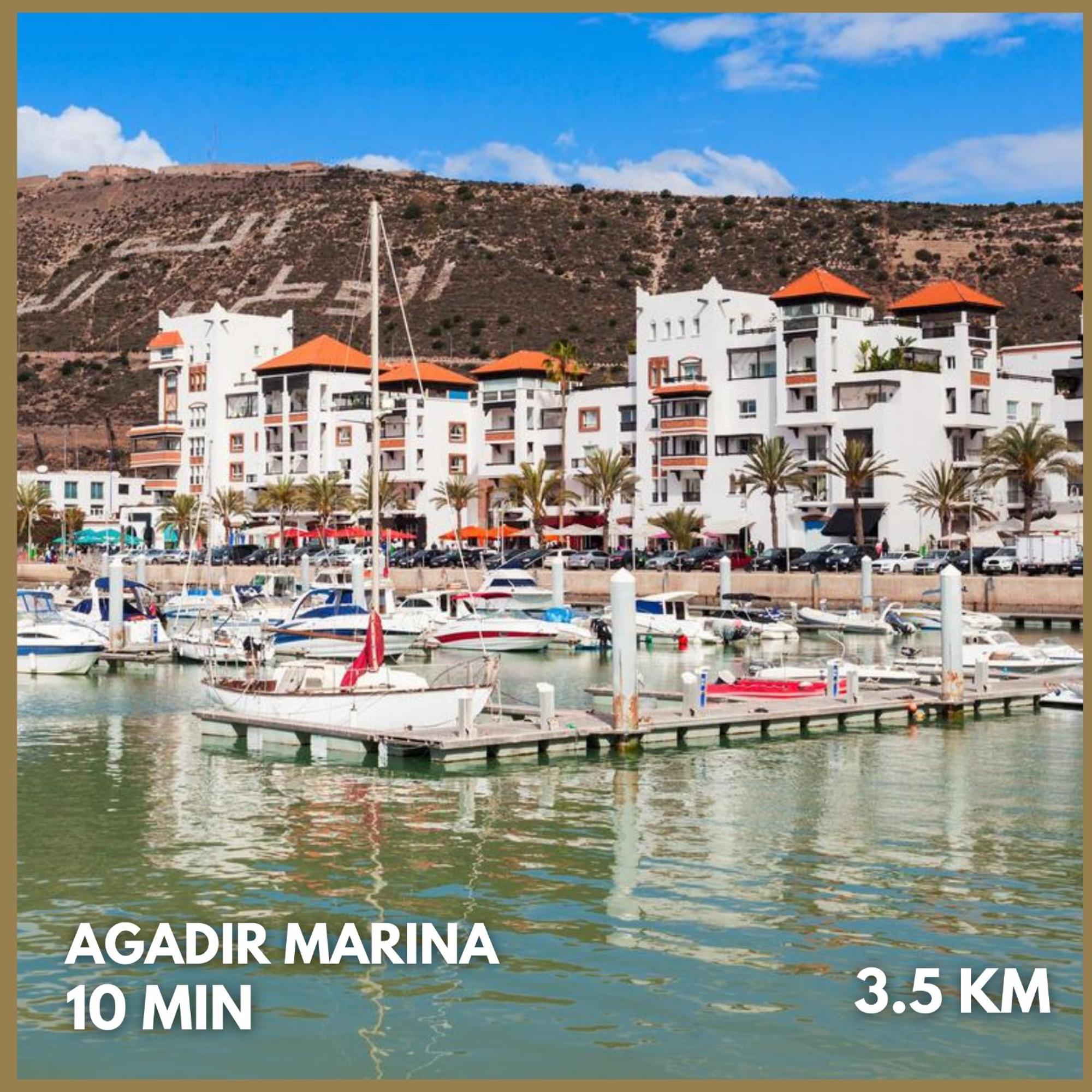 La Casa Boheme - Cozy Bohemian Retreat In Agadir Apartman Kültér fotó