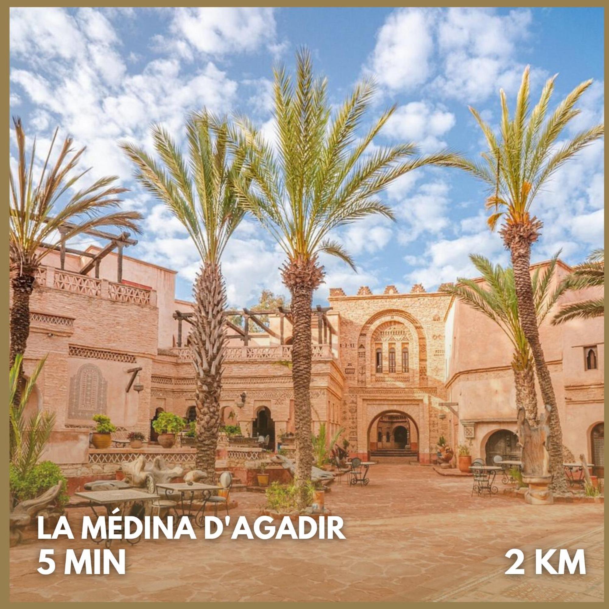 La Casa Boheme - Cozy Bohemian Retreat In Agadir Apartman Kültér fotó